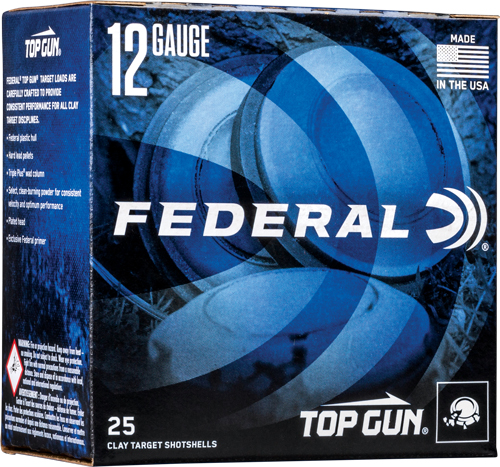 Federal - Top Gun - 12 Gauge 2.75" - TOP GUN 12GA 2.75 1OZ SZ 8 25RD/BX for sale
