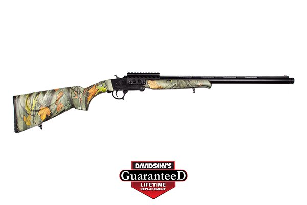 ATI NOMAD SGS SINGLE SHOT 20GA 3" 23" W/RAIL CAMO SYNTHETIC - for sale