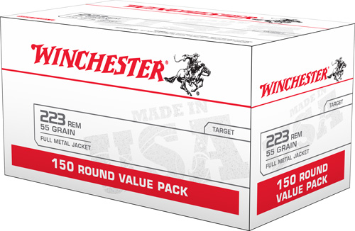 WIN USA 223REM 55GR FMJ LC VALUE 150/4 - for sale