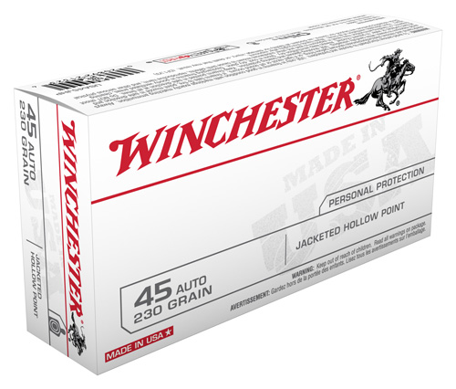 WIN USA 45ACP 230GR JHP 50/500 - for sale