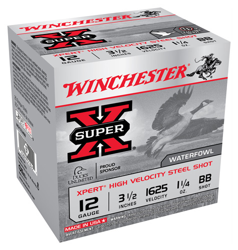 WINCHESTER XPERT 12GA 1625F BB STEEL 3.5" 1-1/4Z 25RD 10BX/CS - for sale