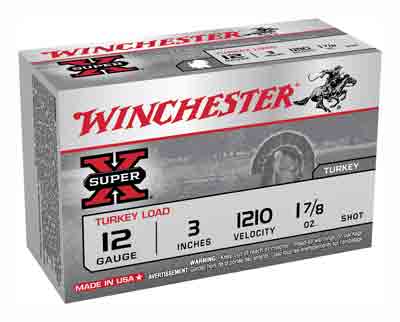 WINCHESTER SUPER-X TRKY 12GA 5 3" 1210FP 1-7/8OZ 10RD 10BX/CS - for sale