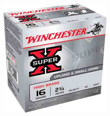 WINCHESTER SUPER-X 16GA 2.75" 1295FPS 1-1/8OZ 4 25RD 10BX/CS - for sale