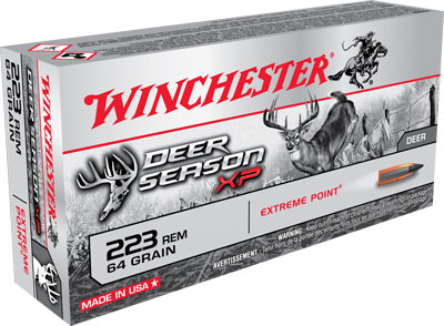 WINCHESTER DEER SEASON XP 223 64GR EXTRME POINT 20RD 10BX/CS - for sale