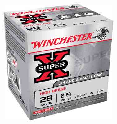 WINCHESTER SUPER-X 28GA 2.75" 1205FPS 1OZ #8 25RD 10BX/CS - for sale