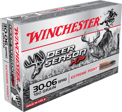 WINCHESTER DEER XP 30-06 150GR EXTREME POINT 20RD 10BX/CS - for sale