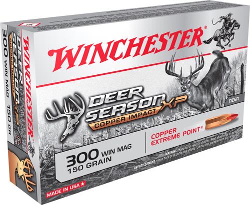 WINCHESTER DEER XP 300WM 150GR XP COPPER IMPACT 20RD 10BX/CS - for sale