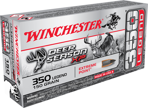 WINCHESTER DEER XP 350 LEGEND 150GR XTREME PNT 20RD 10BX/CS - for sale