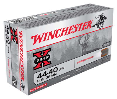 WINCHESTER SUPER-X 44-40 WIN 200GR JSP-FN 50RD 10BX/CS - for sale