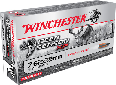 WIN DEER SEASON 7.62X39 123GR 20/200 - for sale