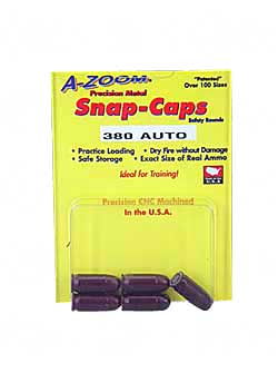 a-zoom - Precision - 380 AUTO PSTL METAL SNAP-CAPS 5PK for sale