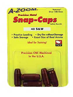 a-zoom - Precision - 40 SW PSTL METAL SNAP-CAPS 5PK for sale