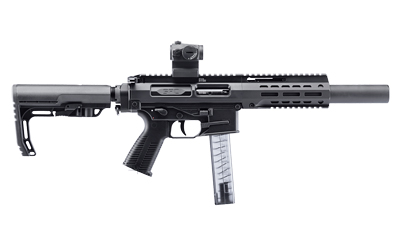 B&T SPC9 SD SBR 9MM 9" 33RD GLK BLK - for sale