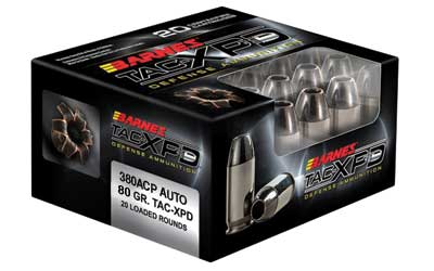 BARNES TAC-XPD 380ACP 80GR HP 20/200 - for sale