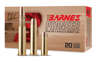 BARNES PIONEER 45/70GOVT 400GR BARNES ORIGINAL 20RD 10BX/CS - for sale