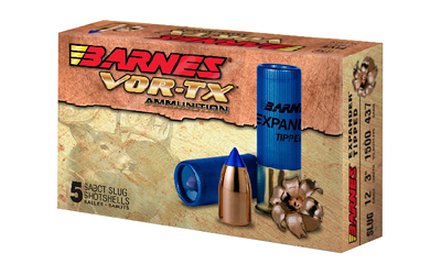 BARNES SLUG 12GA 3" 438GR EXPANDER TIPPED 5RD 20BX/CS - for sale