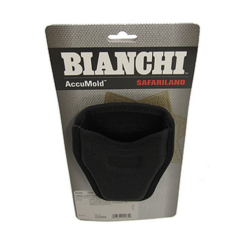 BIANCHI 7334 OPEN HANDCUFF CASE BLK - for sale