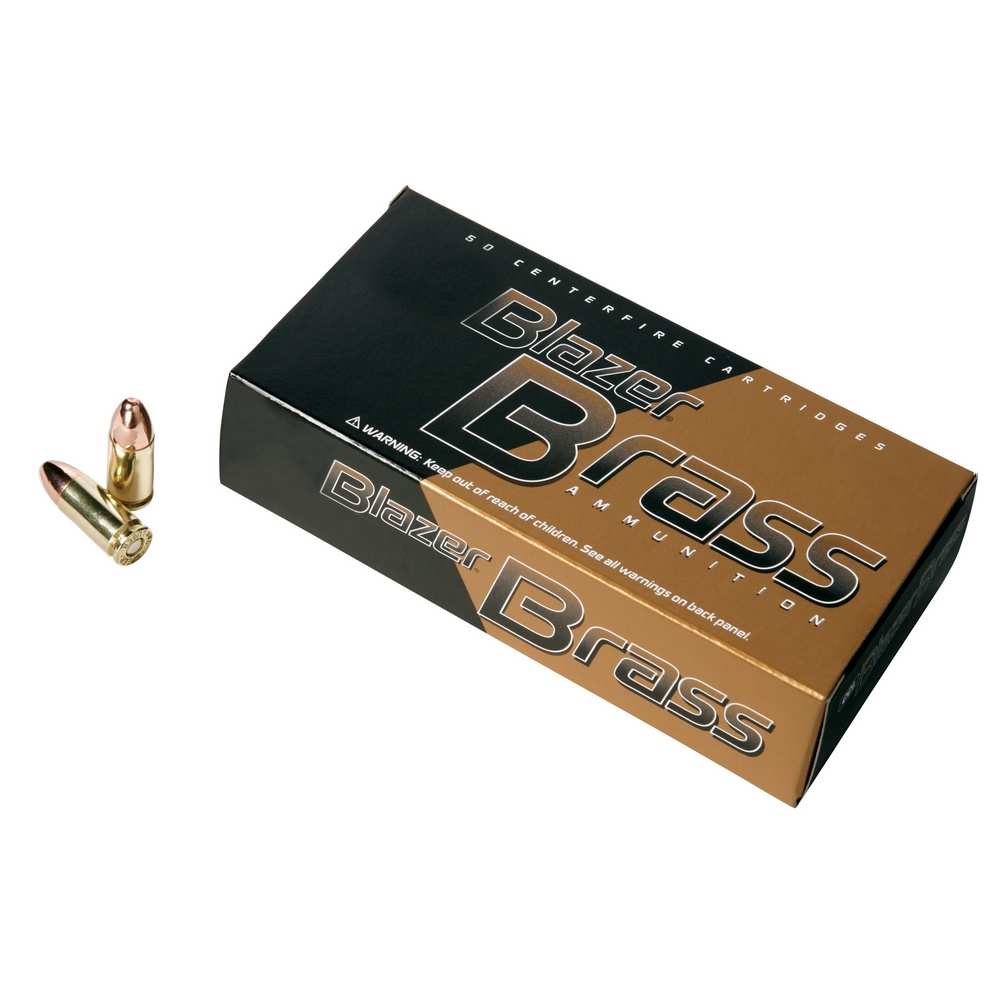 CCI 40 SW 180GR FMJ BLAZER BRASS 50RD 20BX/CS - for sale