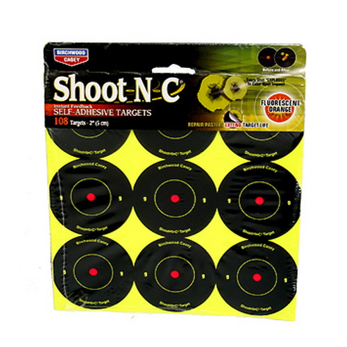 birchwood casey - Shoot-N-C - AR5-12 SHT-N-C 2IN RND TGT 12PK for sale