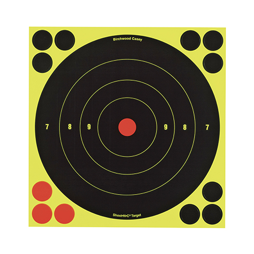 birchwood casey - Shoot-N-C - SHOOT-N-C 8IN BULLSEYE TARGET 6PK for sale