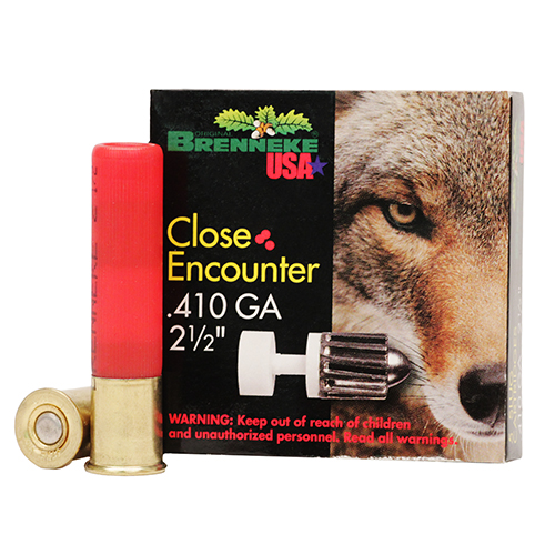 BRENNEKE USA CLOSE ENCOUNTER 410 2.5" 1/4OZ SLUG 5RD 90BX/C - for sale