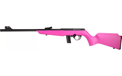 ROSSI RB22 COMPACT 22LR BOLT 16.5" PINK SYNTHETIC - for sale