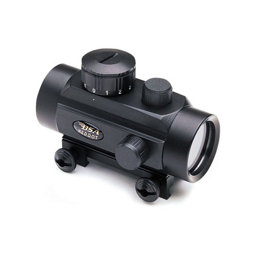 BSA 1X30MM RED DOT SIGHT 5-M.O.A. DOT BLACK MATTE - for sale