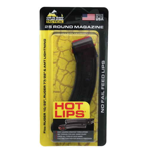 butler creek - Hot Lips - .22LR - HOT LIPS 10/22 22LR SMOKE 25RD MAG for sale