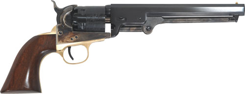 CIMARRON 1851 NAVY OVAL TG 36 CALIBER 7.5" FS WALNUT - for sale
