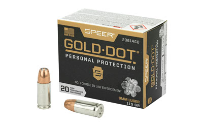 SPR GOLD DOT 9MM 115GR HP 20/200 - for sale