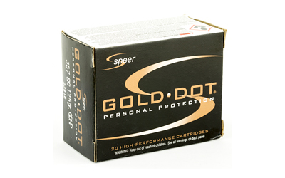 SPEER AMMO 357SIG 125GR GOLD DOT HP 20PK    (25) - for sale