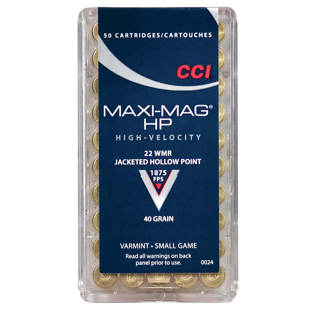 CCI MAXI-MAG 22WMR HP 50/2000 - for sale