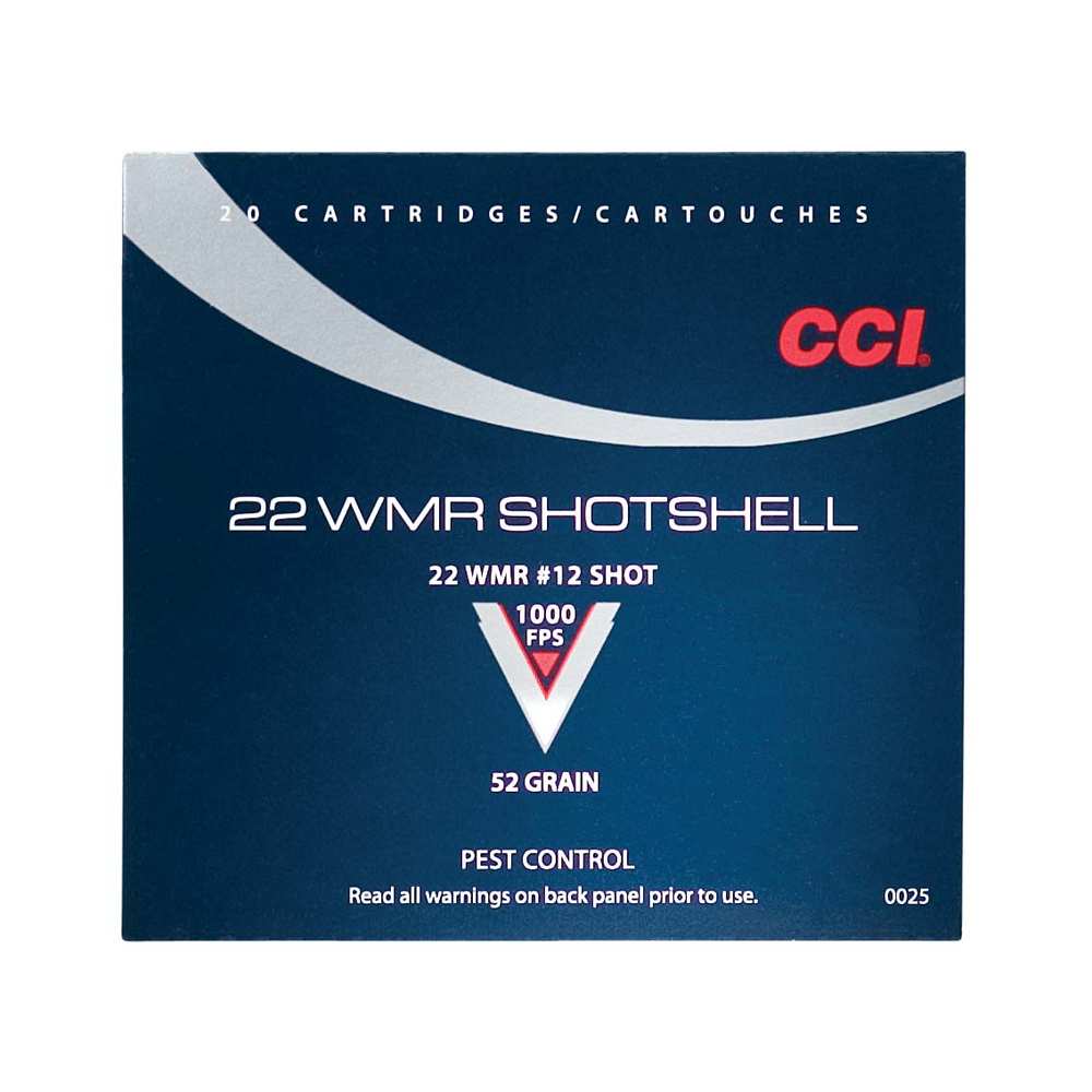 CCI 22WMR SHOTSHELL 20/2000 - for sale