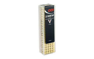 CCI 22 SHORT 1080FPS 27GR LHP 100RD 50BX/CS - for sale