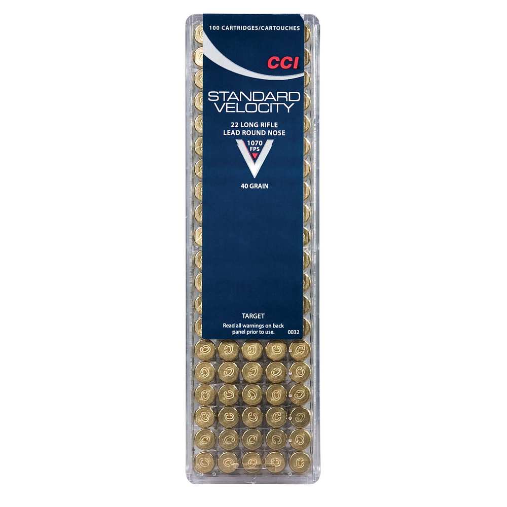 CCI 22LR STANDARD VELOCITY 100/5000 - for sale