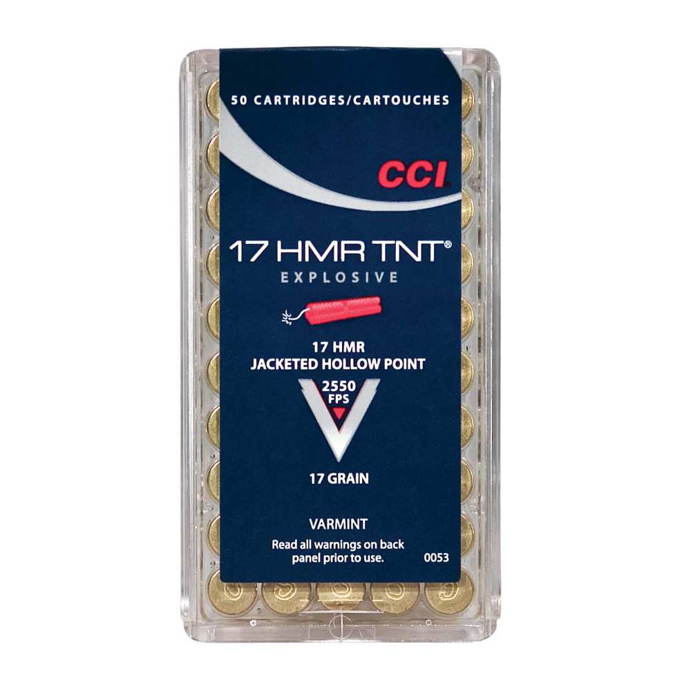 CCI 17HMR 17GR TNT HP 50/2000 - for sale