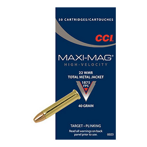 CCI MAXI-MAG 22WMR TMJ 50/2000 - for sale