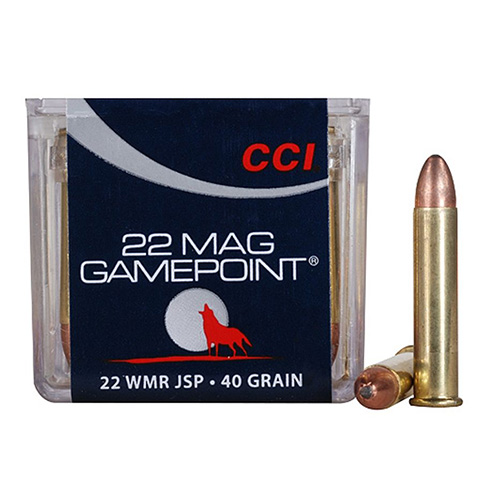 CCI 22WMR 40GR GAMEPOINT 50/2000 - for sale