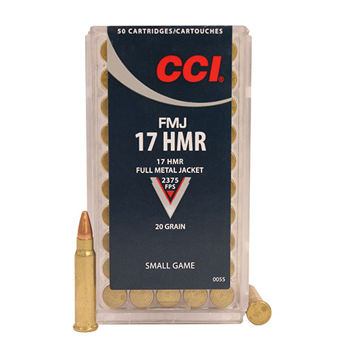 CCI GAMEPOINT 17 HMR 1875FPS 20GR GAMEPOINT 50RD 40BX/CS - for sale