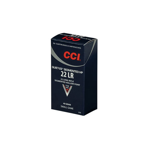 CCI QUIET SEGMENTED 22LR 40GR HP 50 - for sale