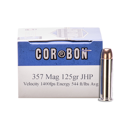 CORBON 357 MAG 125GR JHP 20RD 25BX/CS - for sale