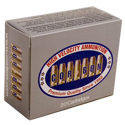 CORBON 45 ACP+P 165GR JHP 20RD 25BX/CS - for sale