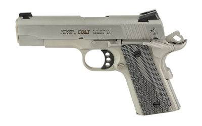 COLT LIGHTWEIGHT OFFICER 45ACP 4.25" 8-SH SS TWO TONE - for sale