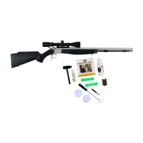 CVA OPTIMA V2 209M 50 CAL 26" 3-9X40 SS/BLK SYN ACCESS PACK< - for sale