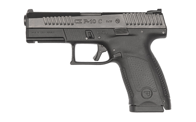 CZ P-10 C 9MM FS 15-SHOT REVERSIBLE MAG CATCH BLACK - for sale