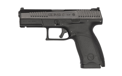 CZ P-10 C OR 9MM FS 15-SHOT REVERSIBLE MAG CATCH BLACK - for sale