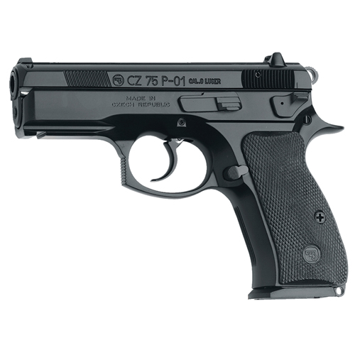 CZ 75 P01 9MM 3.7" ALLOY BLK 10RD - for sale
