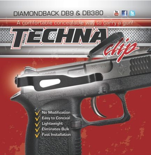 TECHNA CLIP DB380/9 RH BLK - for sale