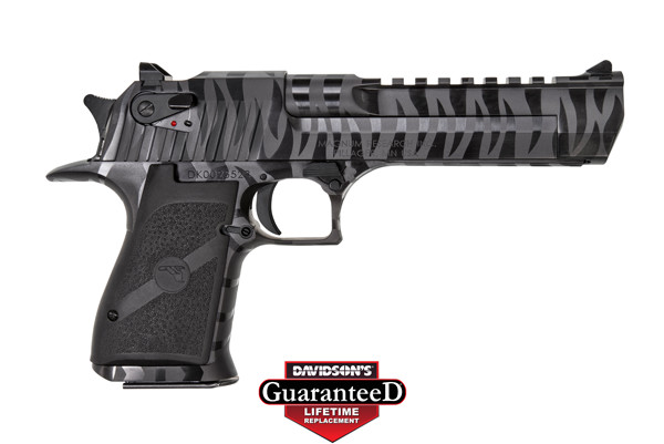 DESERT EAGLE MARK XIX 50AE 6" BLACK W/TIGER STRIPES - for sale