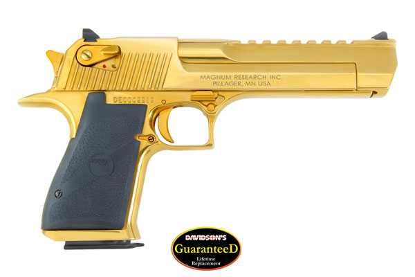 DE MK19 50AE 6" 7RD GOLD/TITANIUM - for sale